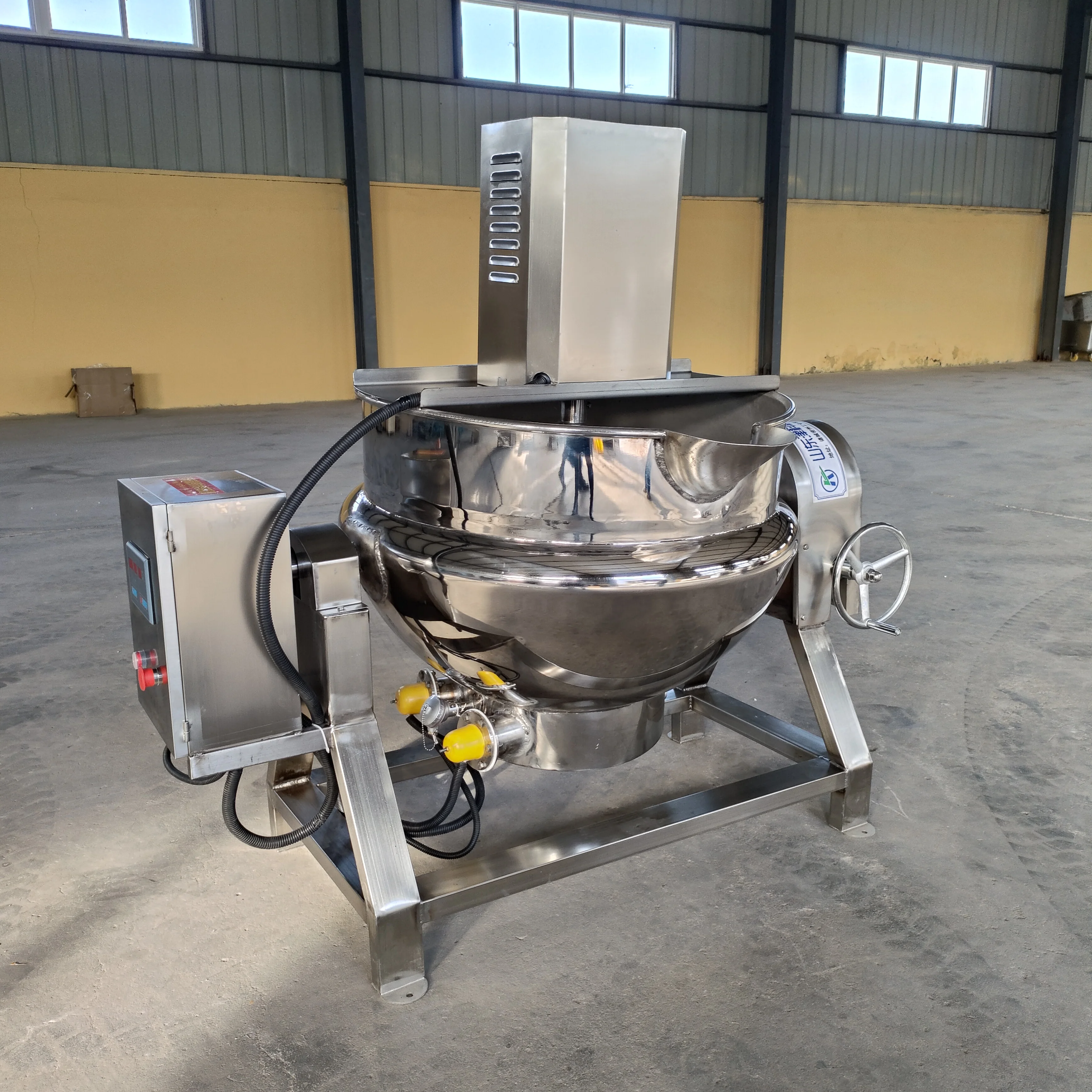 Tomato Sauce Salad dressing Mayonnaise Cooking Pot  Gas Steam Heating Electric Mixing Jacketed Kettle