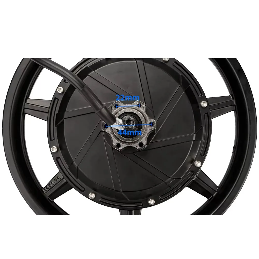 14 inch 48V60V 1500W 2000W 3000W 3500W High Speed 120km/h Brushless DC Hub Motor Scooter Electric Vehicle Motor