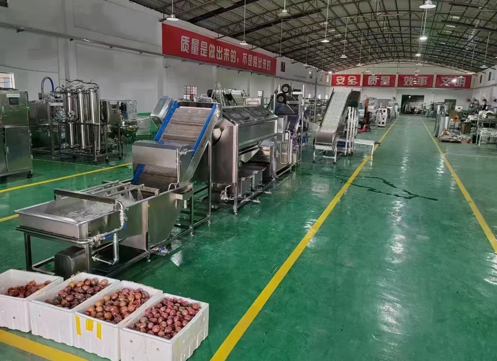 Passion Fruit Pulp Juice Separating Processing Machines Processing Line