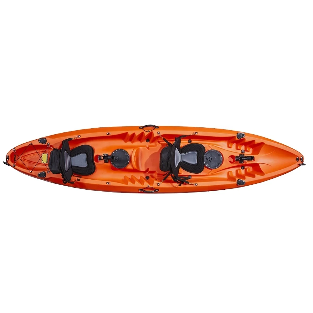 Support Customization Leisure Fashion LLDPE Plastic  2 Person Cheap Fishing Sea Sport Kayak