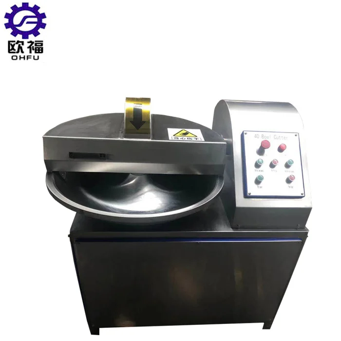 Commercial 20L Meat Vegetable Bowl Cutter 8L Table  Bowl Chopper/ Stainless Steel Bowl Meat Cutting Machine