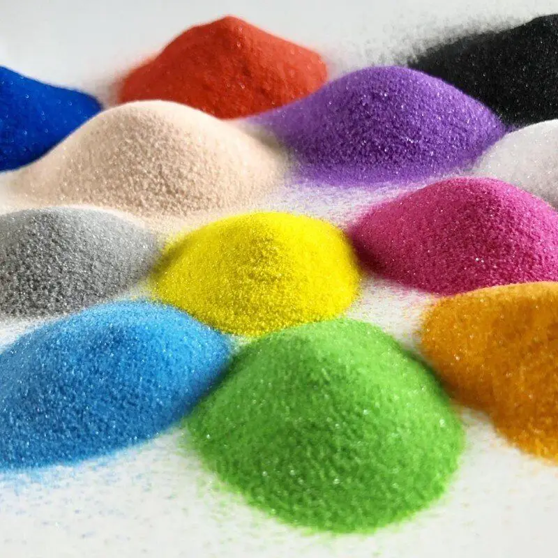 Aquarium Color Quartz Sand Colored Sand for Weddings and game