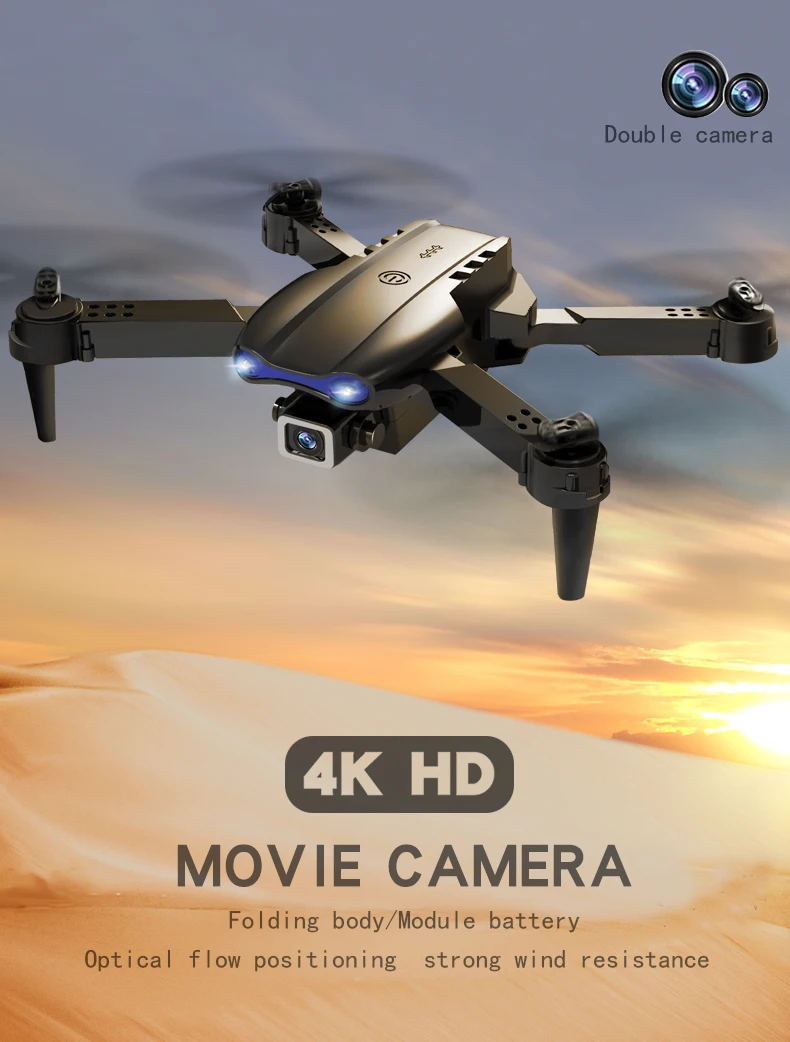 NEW S790 Pro2 RC Mini Drone 4K 1080P 720P Dual Camera WIFI FPV Aerial Photography Helicopter Foldable Quadcopter Drone Toys