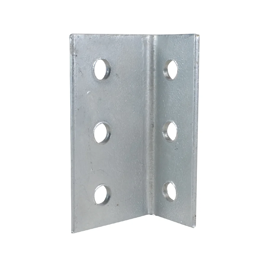 100*100 150*150mm hot dip galvanized perforated steel structural angle bracket slotted iron equal and unequal for construction