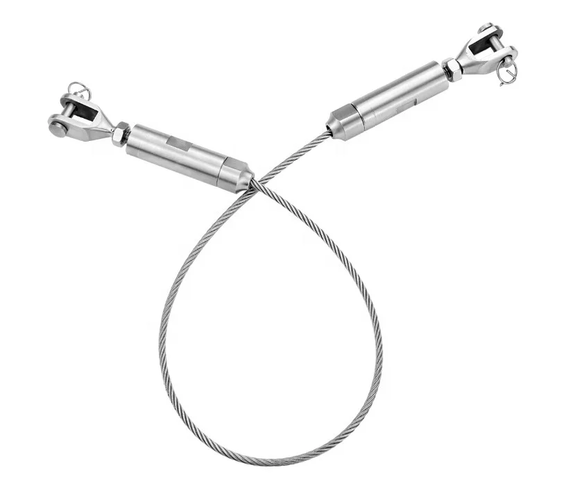 Tensor de acero inoxidable y accesorios terminales para terminal de cable