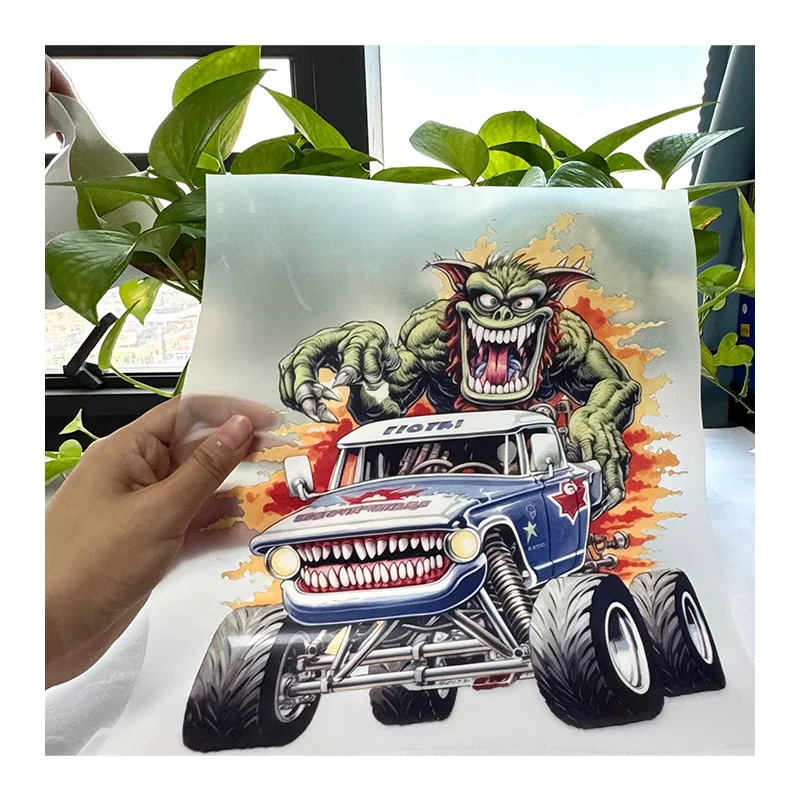 Изготовленный на заказ дизайн печать из железа пластизоле виниловая пленка для печати логотип оптовая продажа термопереводная футболок