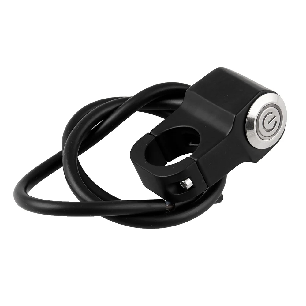 25 мм 1 дюйм синий светодиодный мотоцикл ADV двойной спортивный велосипедный руль вкл/выкл переключатель для противотуманных фар 12 В Универсальный