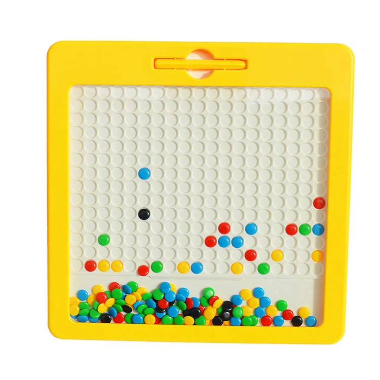 
IPOP Colorful Chocolate Beads Magpad Dot Magnetic Drawing Board Kids Baby Learning Educational Toys 