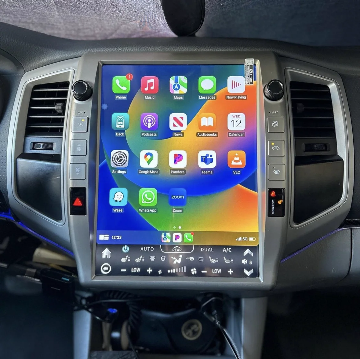 Автозапчасти для GPS-навигации 13 дюймов в стиле Android Тесла вертикальный экран обновленная Автомагнитола Toyota Tacoma 2005 2013 2015