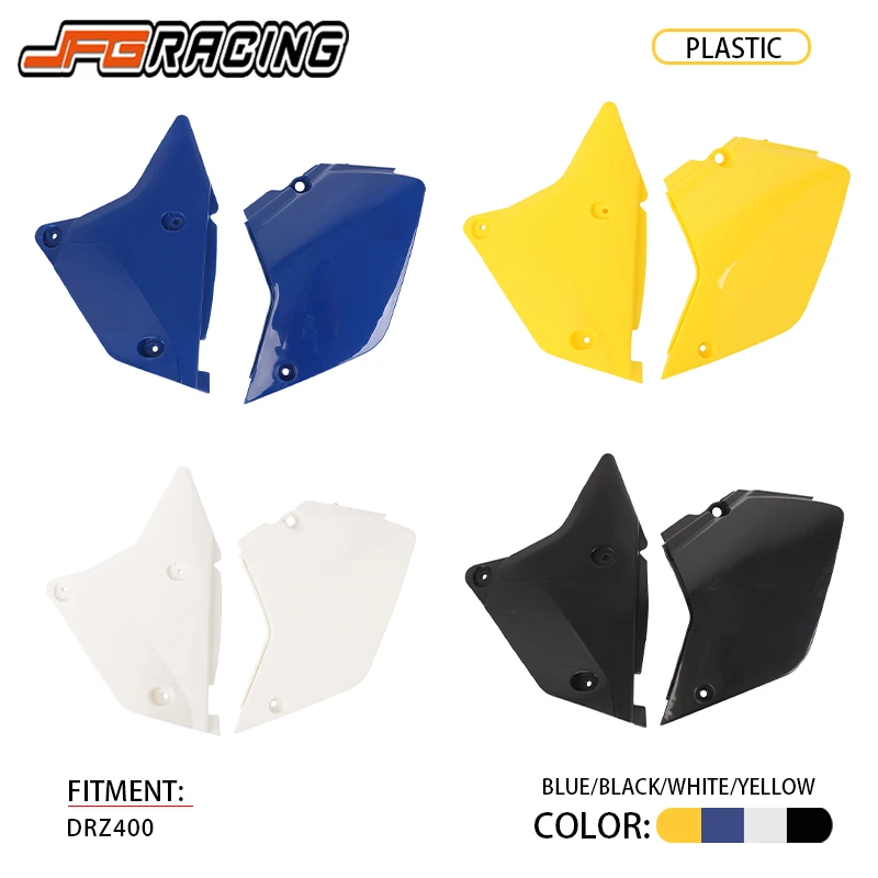 JFG Manufacture Plastic Body Kit Dirt Bike Motocross DRZ400 Rear Side Panels For
