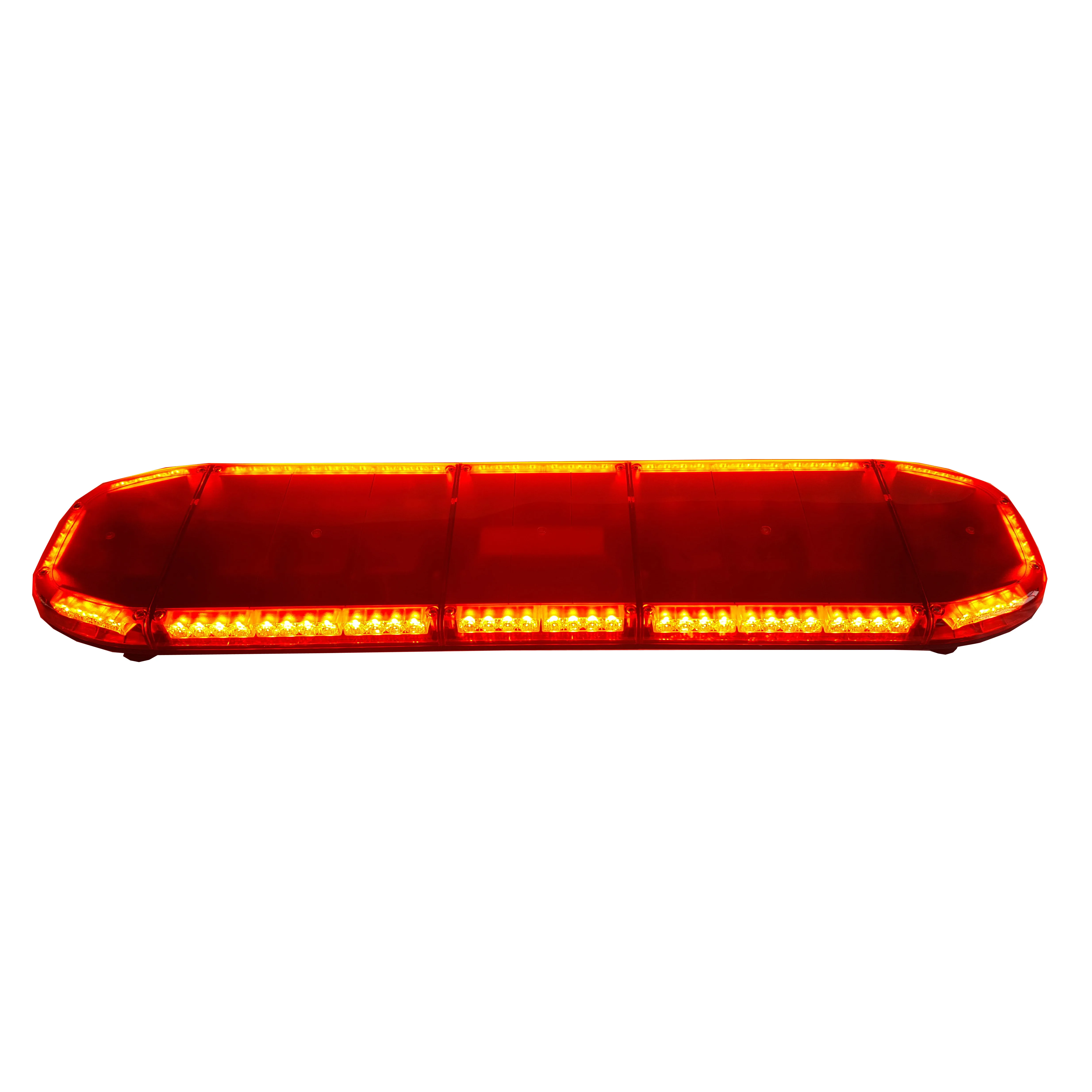 PC lens warning light beacon police led strobe lightbar for vehicles