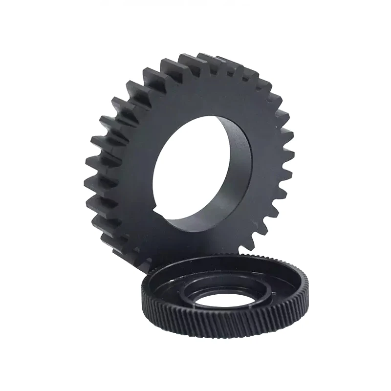 Weite Cnc Plastic Pom Nylon Spur Ring Gear Small Nylon/peek/pom Gear Double Plastic Gear