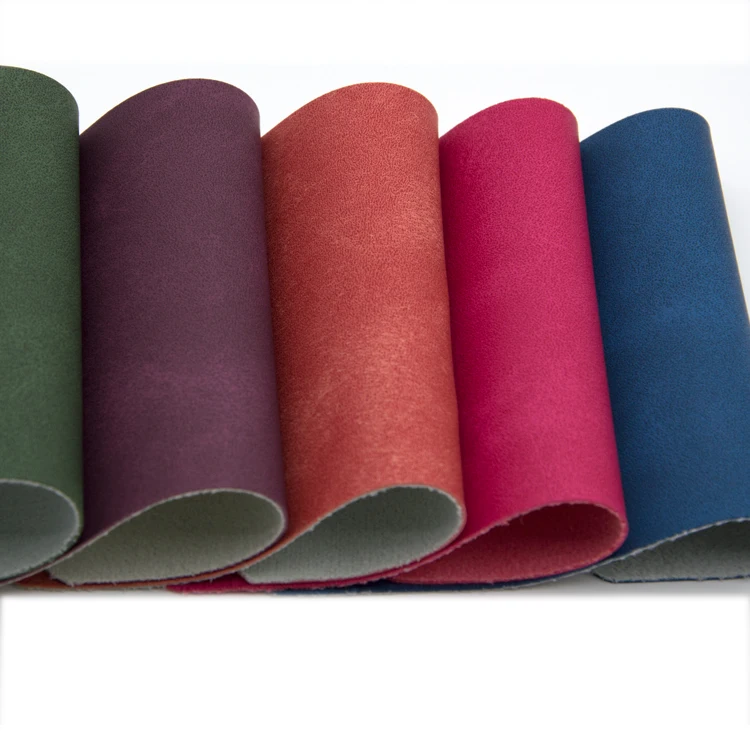 High quality texture regenerated artificial leather PU Recycled synthetic sofa leather for Sofa Car Seat and Furniture