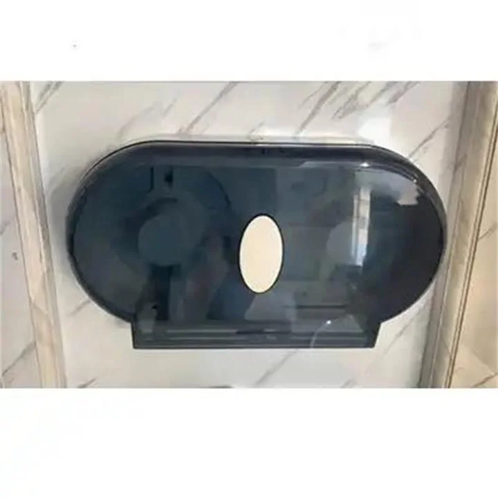 Hot Sale Plastic Double Wall Mounted Roll Paper Dispenser Hotel Plastic Double Paper Dispenser
