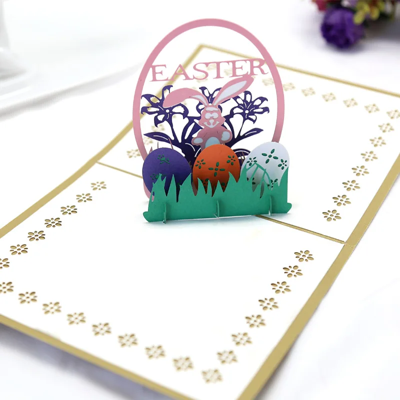 3D Пасхальные Открытки оптом пасхальные поздравительные открытки