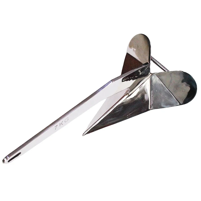 Yacht equipment fitting hot sale stainless steel anchor marine anchor boat delta anchor