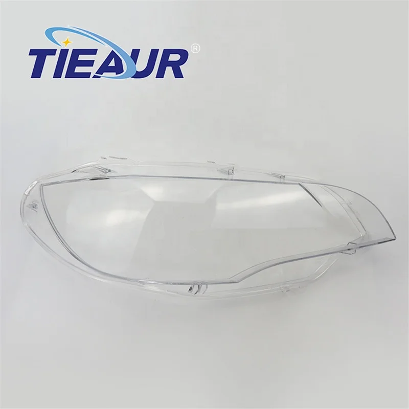 Auto Parts Transparent Headlamp Glass Headlight Lens Cover for X6/E71 06-14 Year