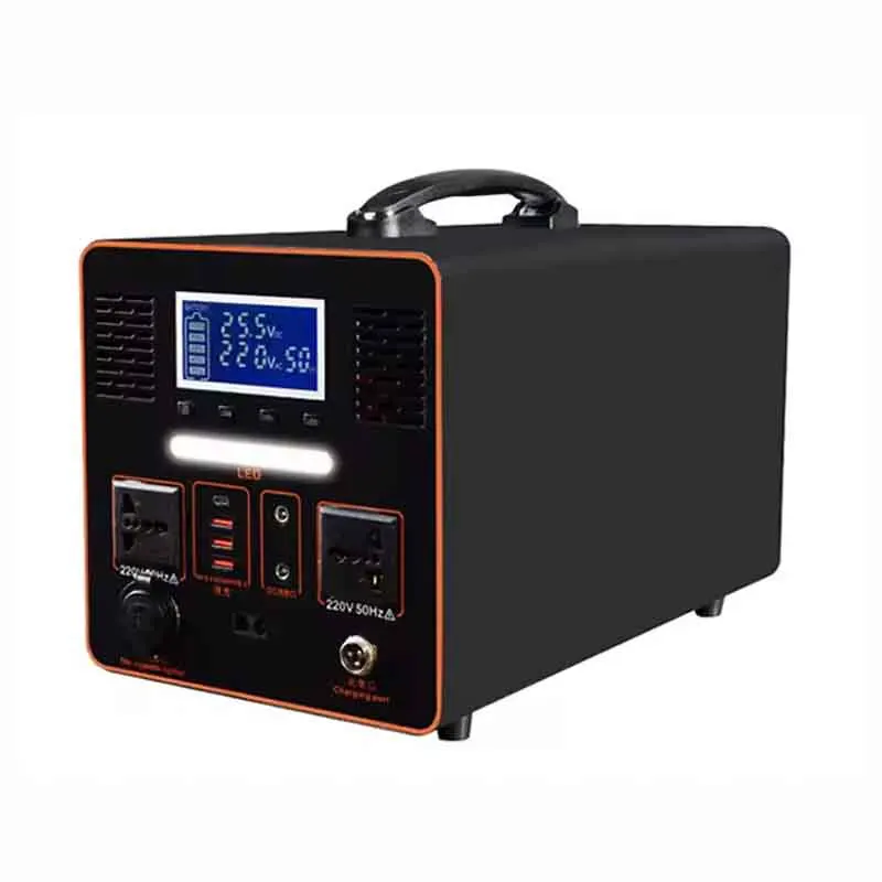 Мощный аварийный накопитель энергии Lifepo4 1000Wh 1Kw 2Kw солнечная электростанция вне сети безопасный 1000W портативный солнечный генератор