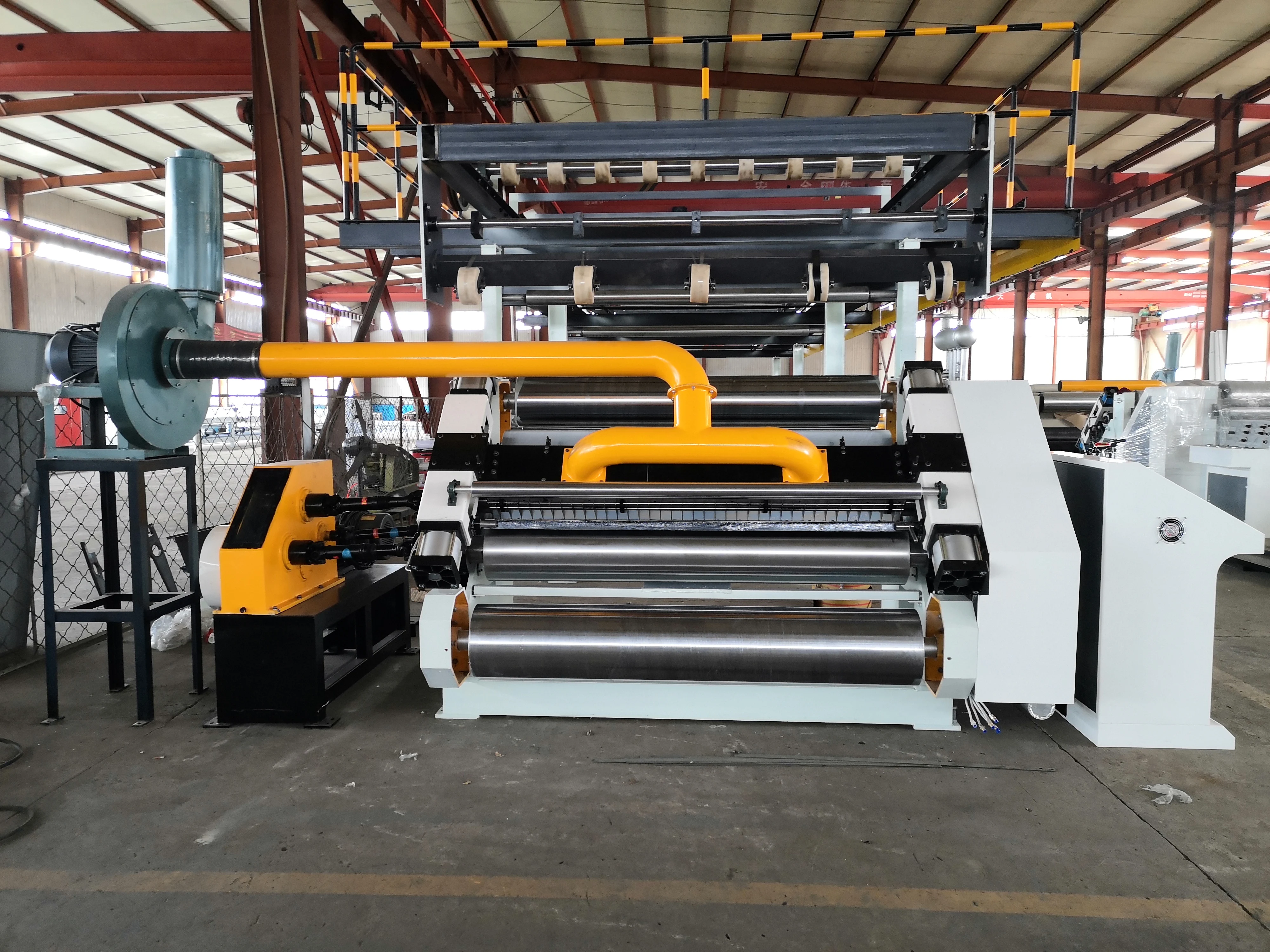 Automatic 2 Ply corrugation plant single facer cardboard carton machine/2 layer corrugator box production line making machine