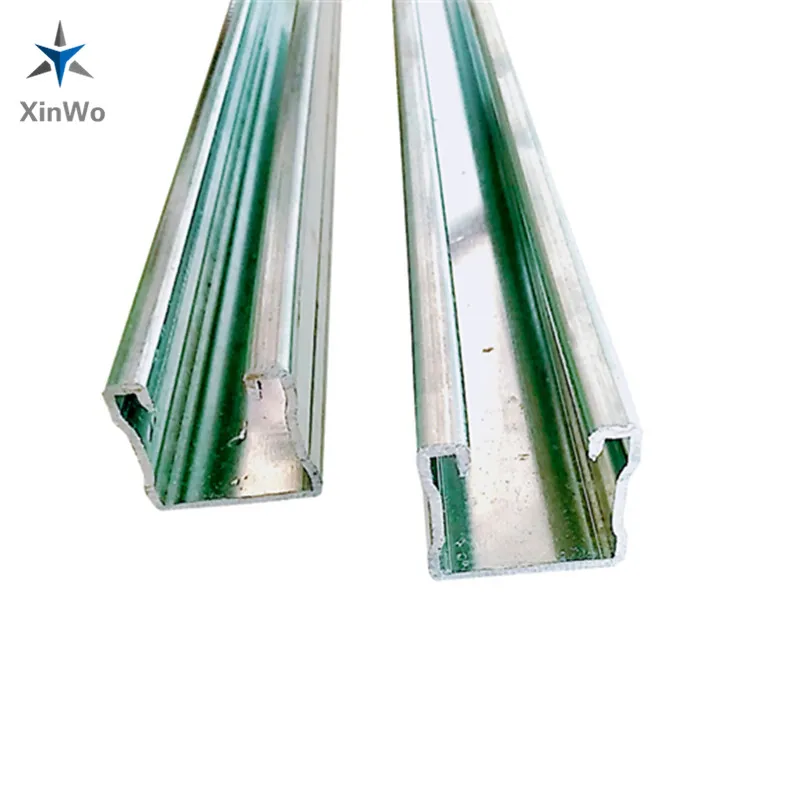 Factory Direct Sale roller shutter door accessories galvanized iron guide rail track