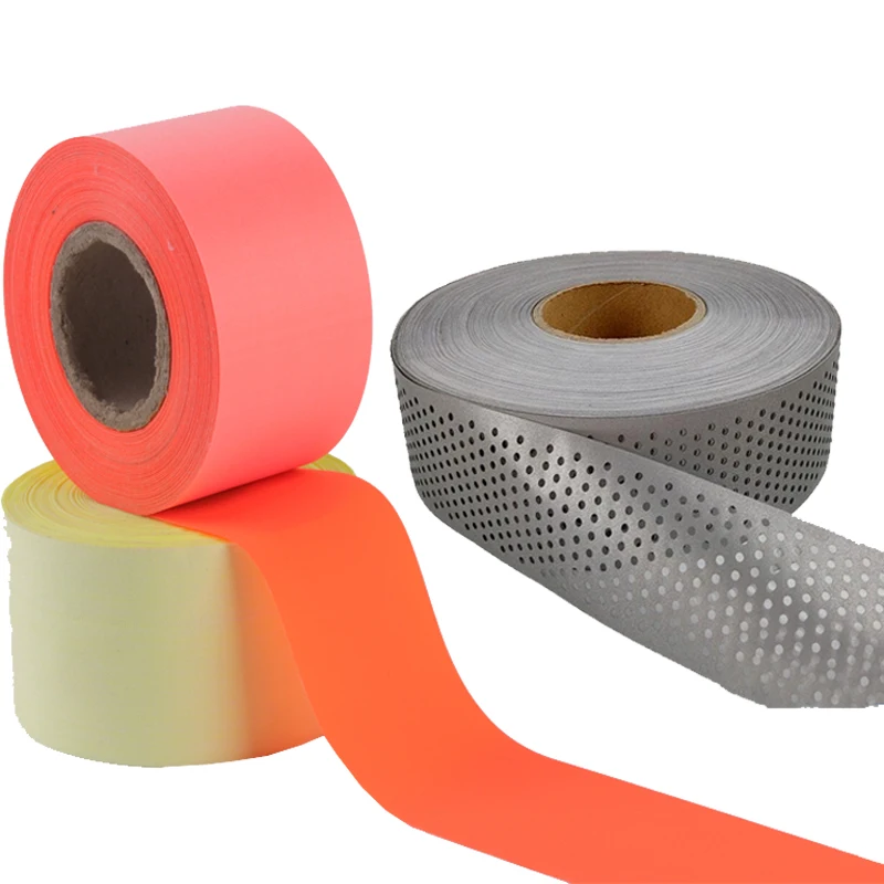 Factory wholesale reflective tape for clothing reflective piping High Light reflective fabric