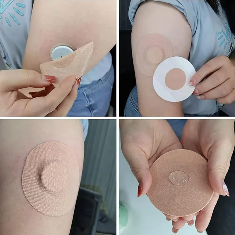 CGM Sensor Patches for Freestyle Sensors CGM Adhesive patches Multi material and shape,Water Resistant Durable dexcom patch