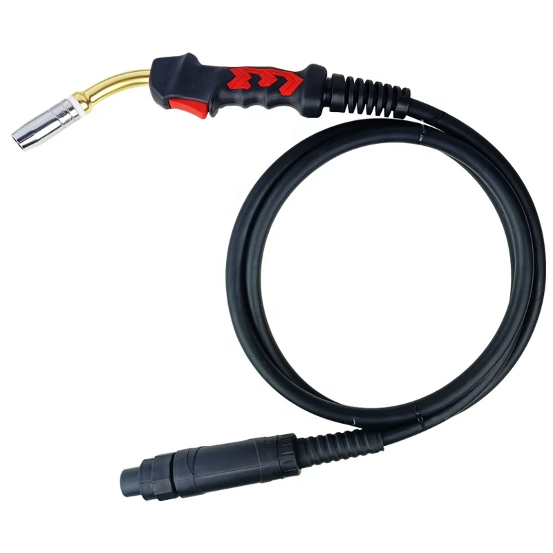25AK Welding Torch MIG/MAG Air Cooled CO2  euro adaptor 0.8-1.0mm 3m