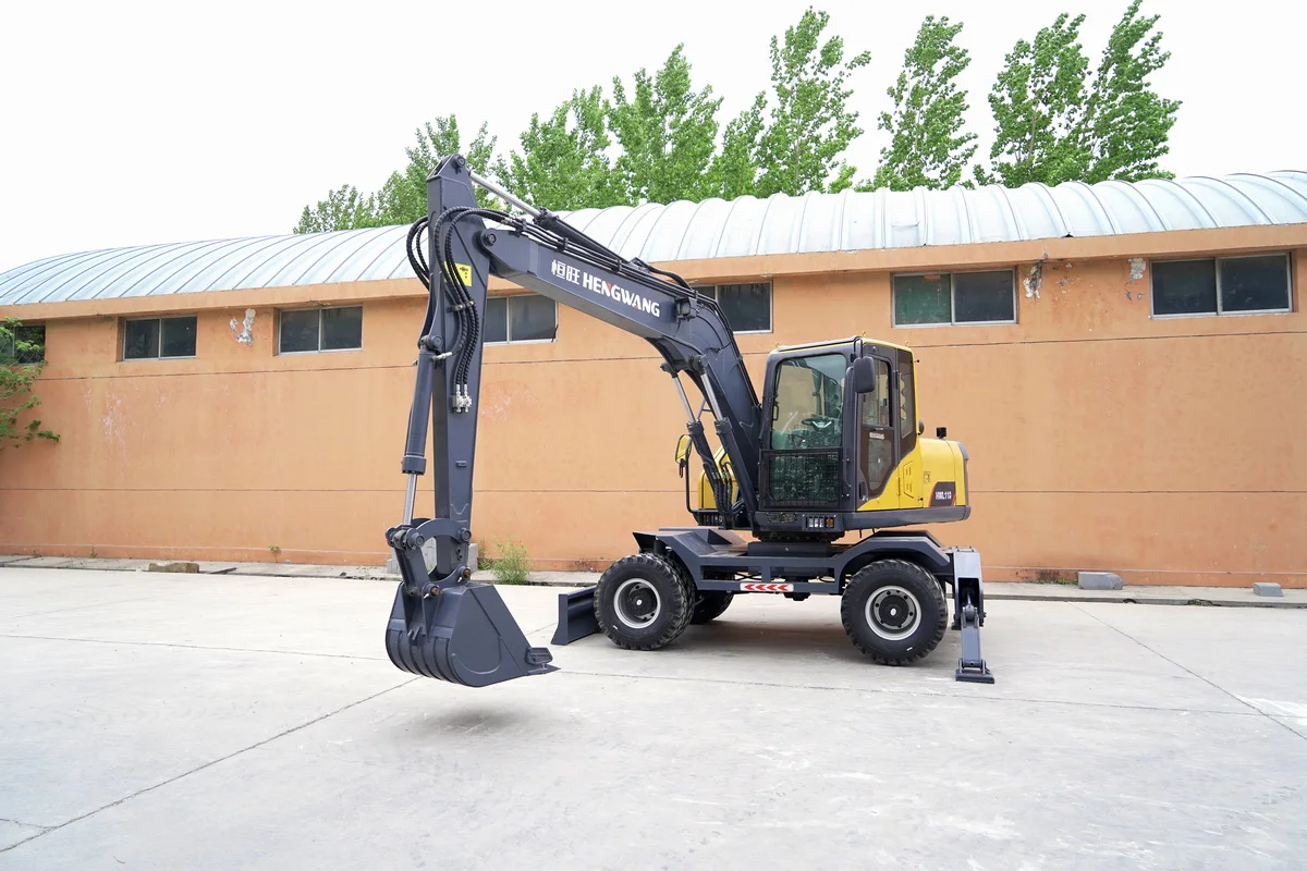 Китайский бренд hengwang 21Ton колесный экскаватор HWL215 с хорошей производительностью и низкой ценой