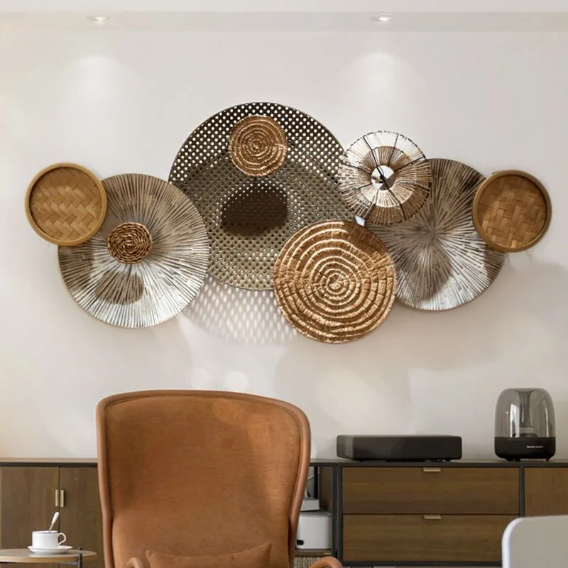 135x59 Home Decor Creative Design Luxury Flora Flower Art Living Room Metal Hanging Wall Decor