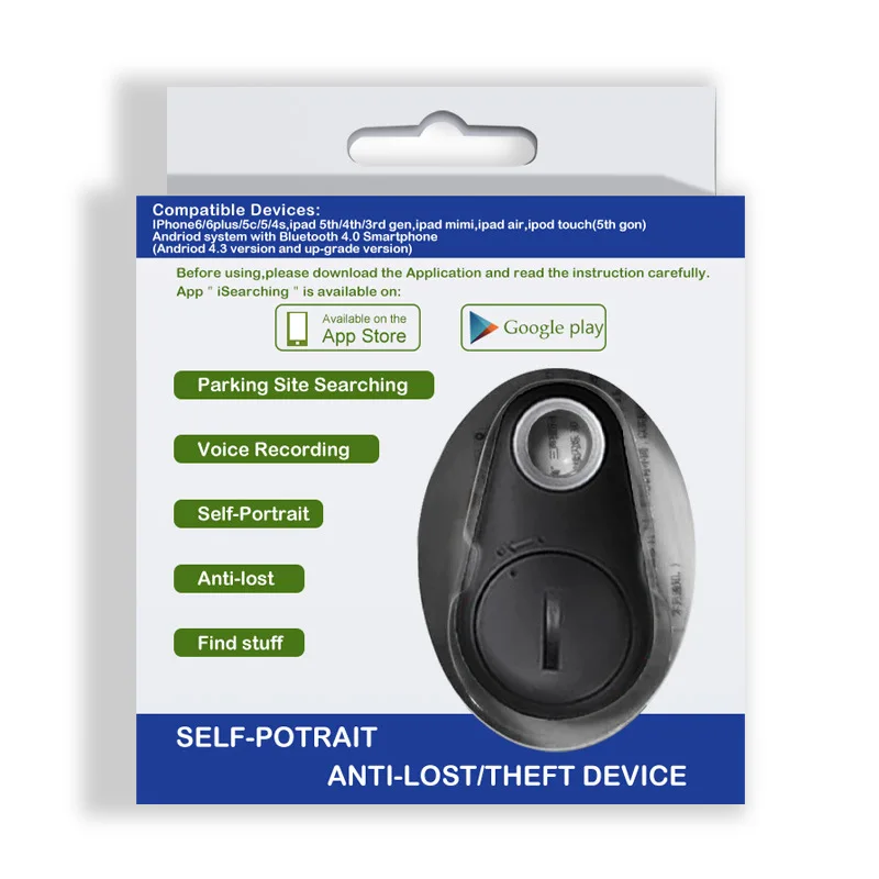 Smart Pets GPS Tracker Anti-lost Alarm Tag Wireless Bluetooth Tracker Child Bag Wallet Phone Key Finder Locator Anti Lost Alarm