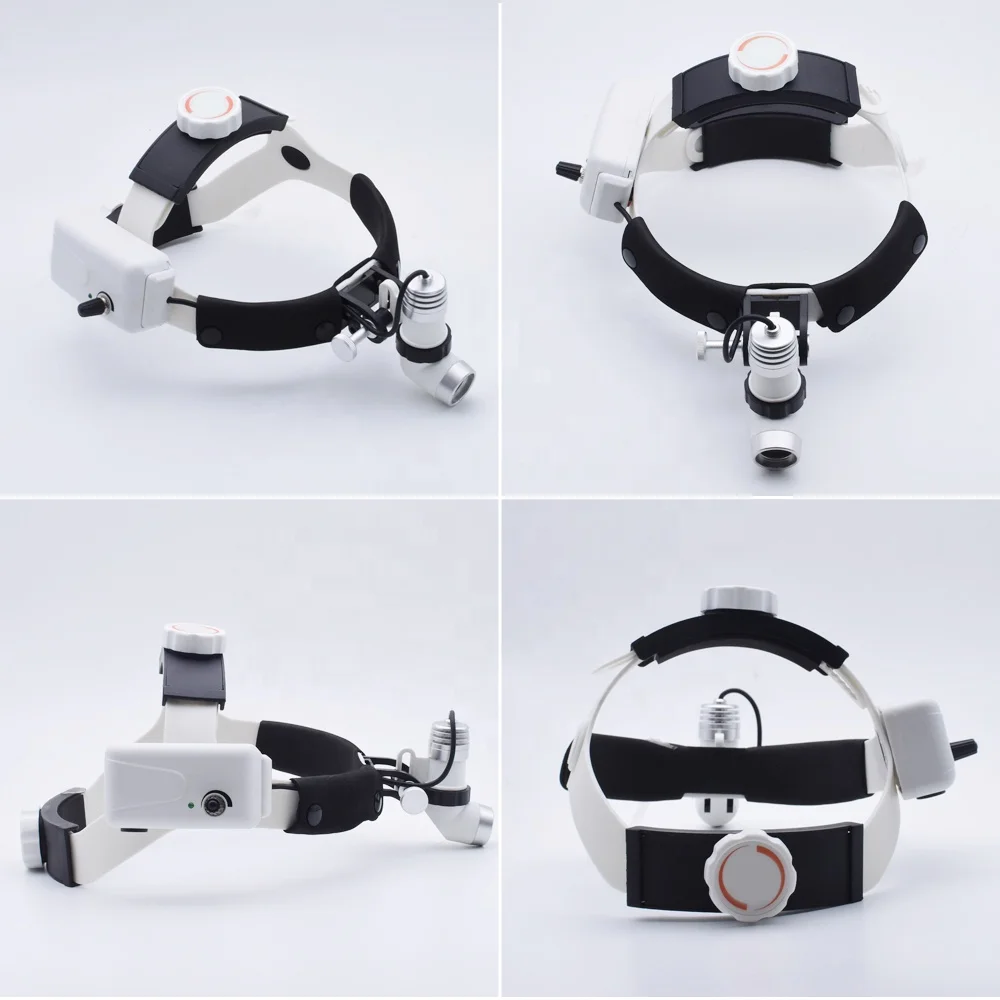 Ent Wireless Surgical Headlamp Shadowless Led Rechargeable Operating Room Headlight Medical Light for Plastic Surgery Dental Vet