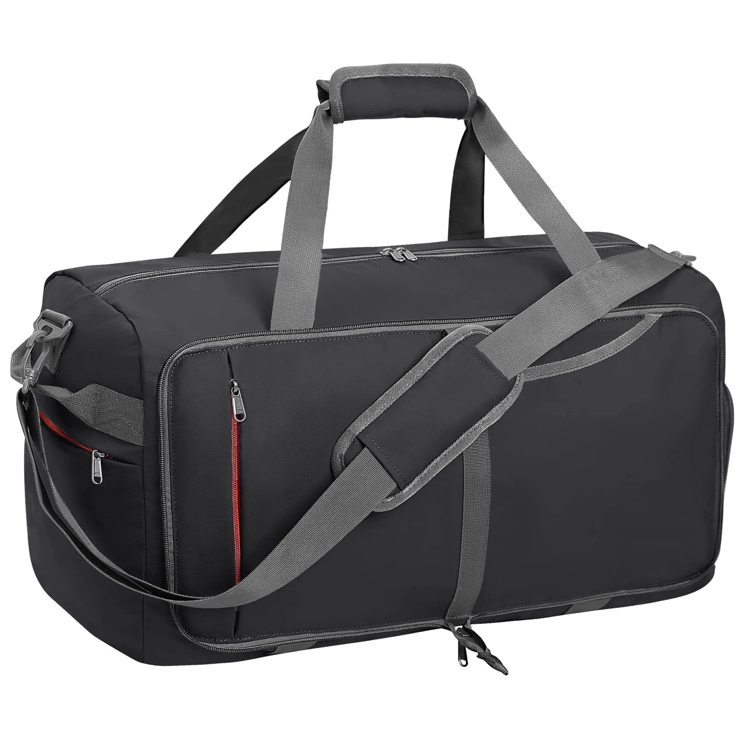 Wholesale Travel Bag Fitness Sports Clothes Storage Spend The Night Bag 600D Polyester Waterproof Shoulder Strap Pocket Tote Bag