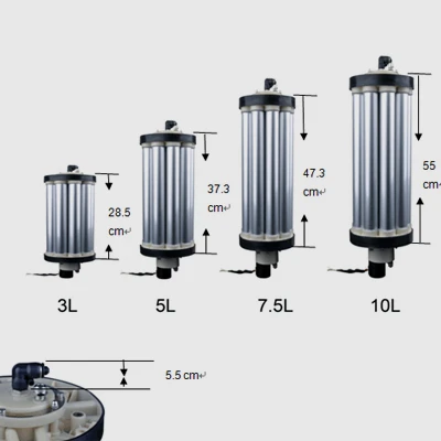 Portable 5.3kg  oxygen concentrator with chiller for aquarium