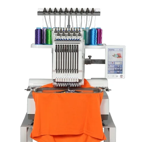 2024 Hot Sale Small 10 Needle Embroidery Machine EM1010 Embroidery Machine With Computer Cap Embroidery Machine Price