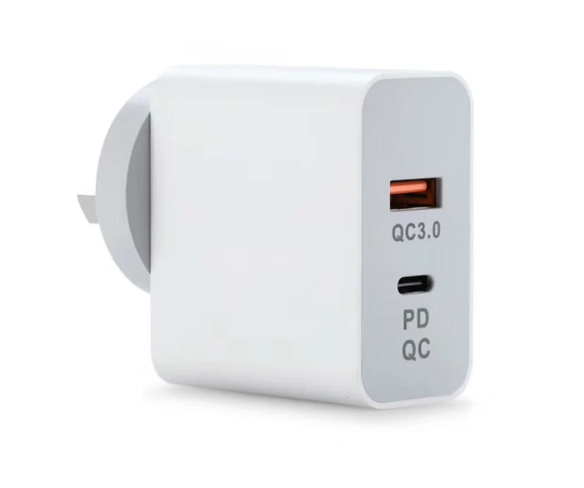  Высококачественное настенное дорожное двойное быстрое зарядное устройство usb type-c 33 5 Вт