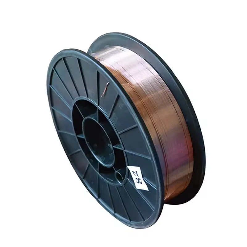 China Welding Wire Manufacturer 0.8mm - 1.2mm 5kg/15kgs Per Spool Er70s-6 Sg2 Co2 Mig Welding Wire
