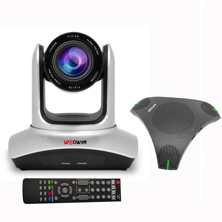 WODWIN 2022 New 20x optical zoom USB2.0 Web HD 1080p ptz Video Camera for Live Conferencing/Broadcasting