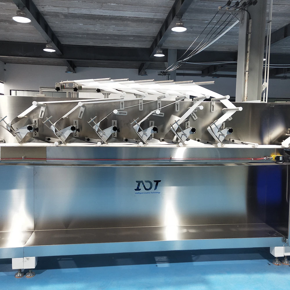 High Quality 12 Lines Full Automatic Baby Wet Wipe Making Machine With Packing Machine