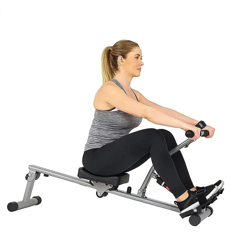 Manufacturer Hydraulic Rowing Machine Folding Rower Gym Home Use Fitness Equipment Cheap Multi-functional Indoor Cardio Training