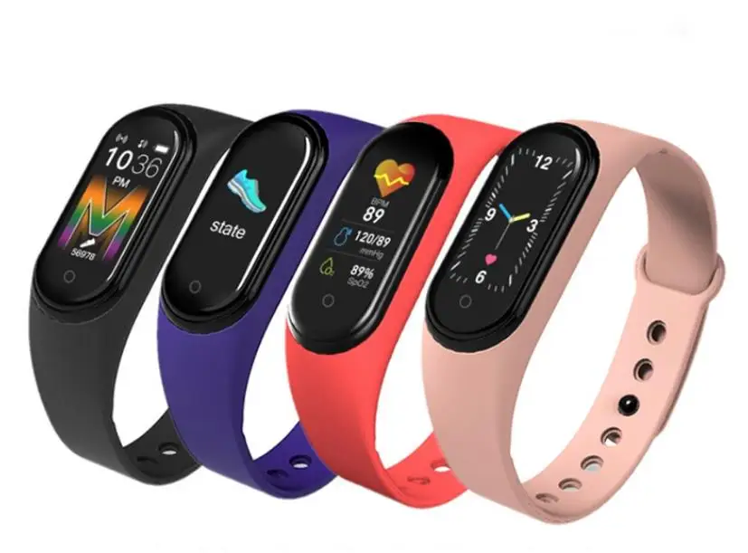 New Product M5 Smart Watch Fitness Tracker Band MI 5 Heart Rate Smart Bracelet Smartwatch M5