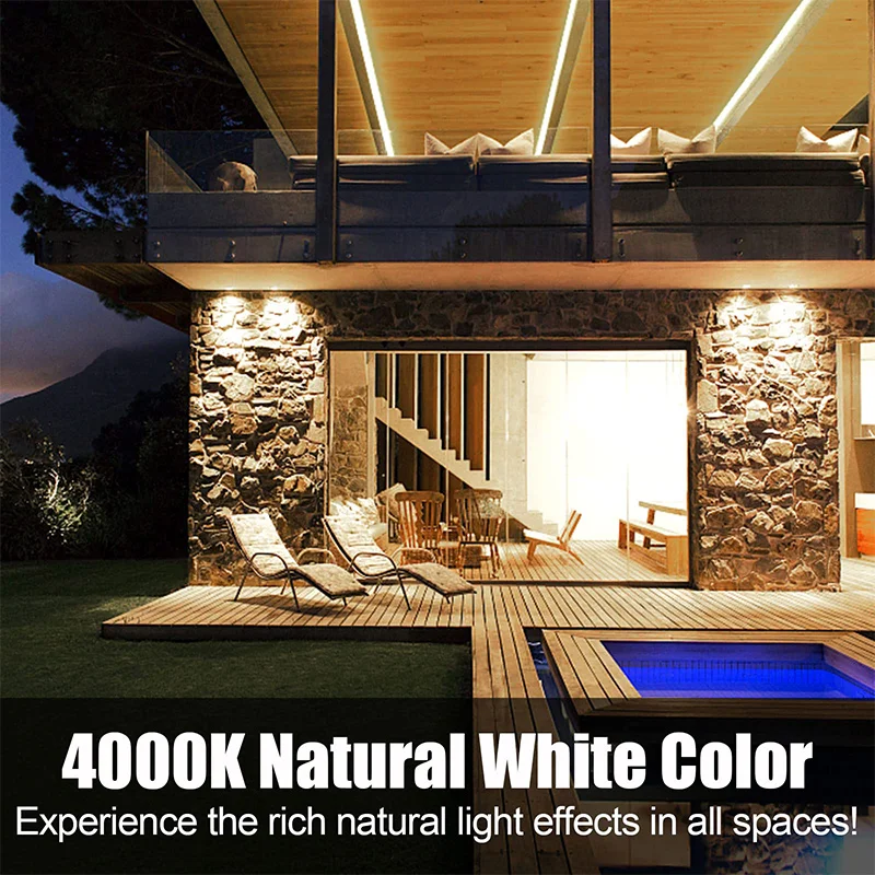 Наружные светодиодные настенные шайбы освещение RGB 18 Вт 24 36 водонепроницаемые светильники