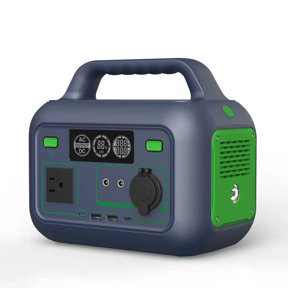 300W Portable Solar Charging Station Solar Panel Power Station For Outdoor Emergency Power Supply