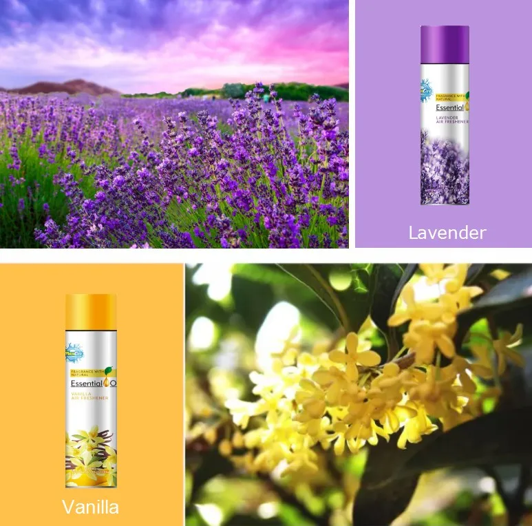 Customer Design Supplier OEM  Air Freshener Aerosol Spray for Natural Odor Eliminating Air Freshener
