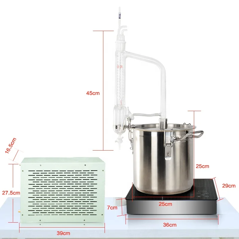 Паровая Роза, спиртовое эфирное масло, экстрактор, дистилляционная машина