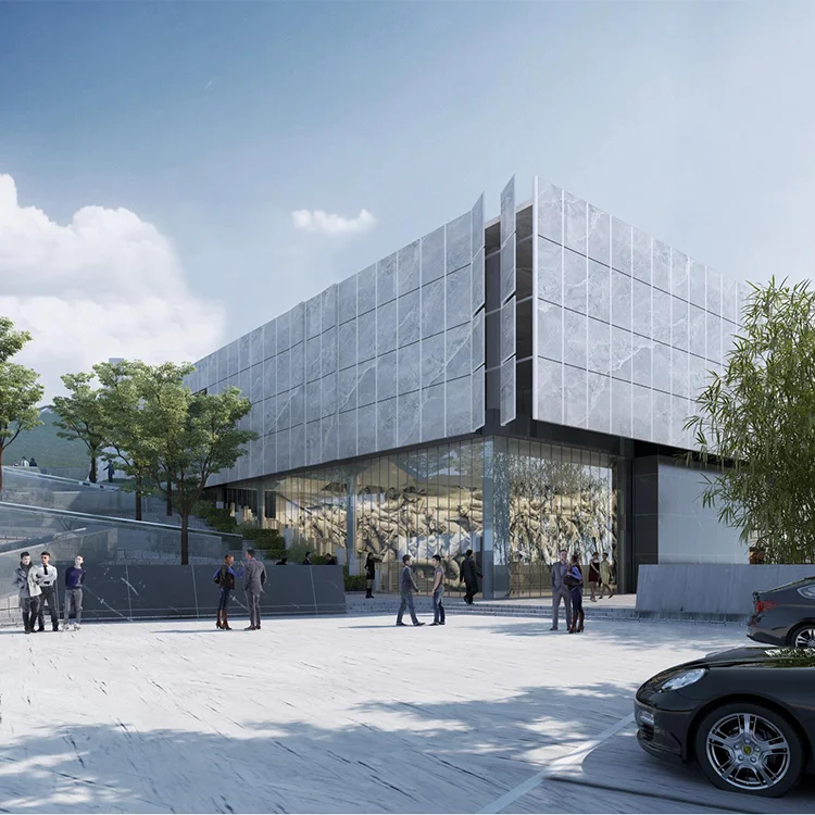 YONZ 120W double glass module transparent bipv solar panel glass facade for building