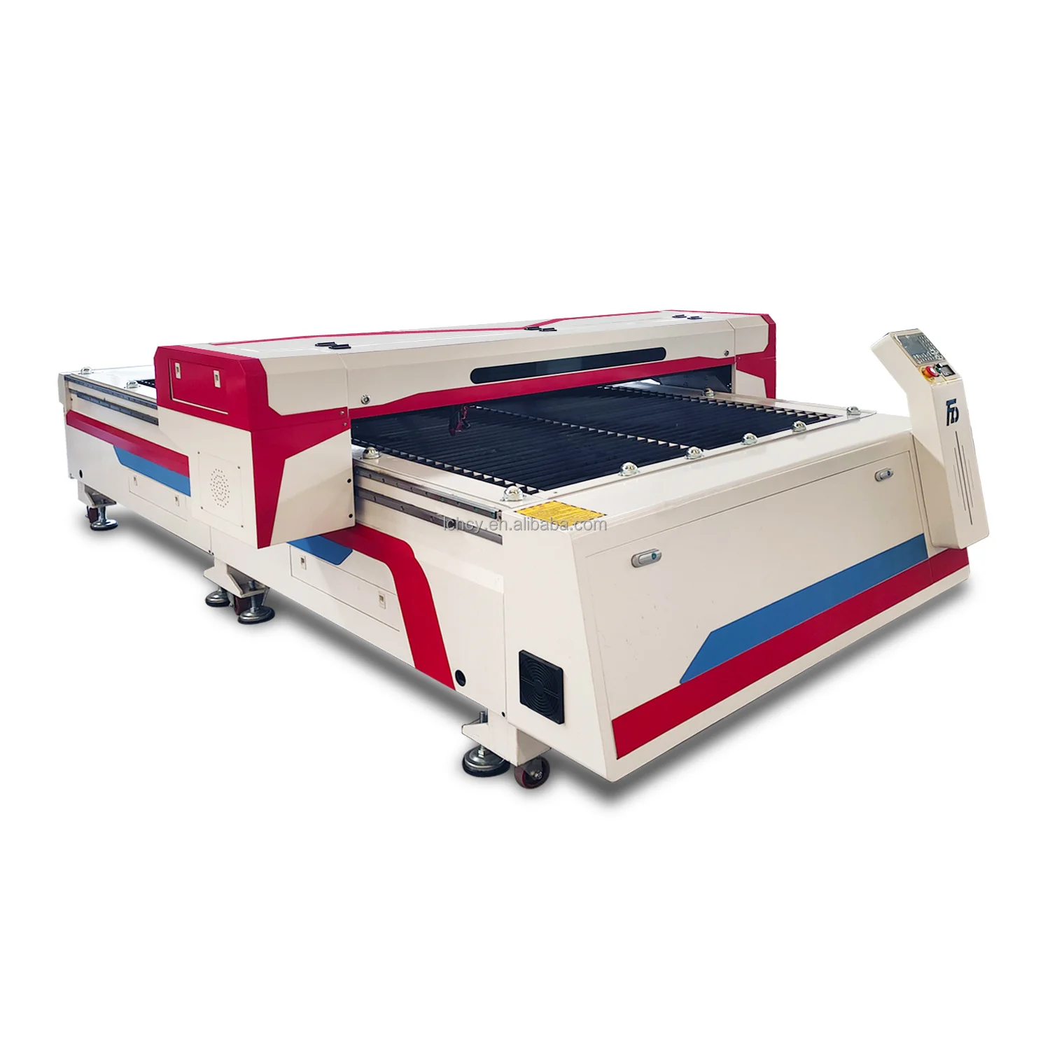 2024 Servo Motor Co2 300w Metal-Non Metal Laser Cutting Machine ABS Number Plates Laser Cutting Machine 1325