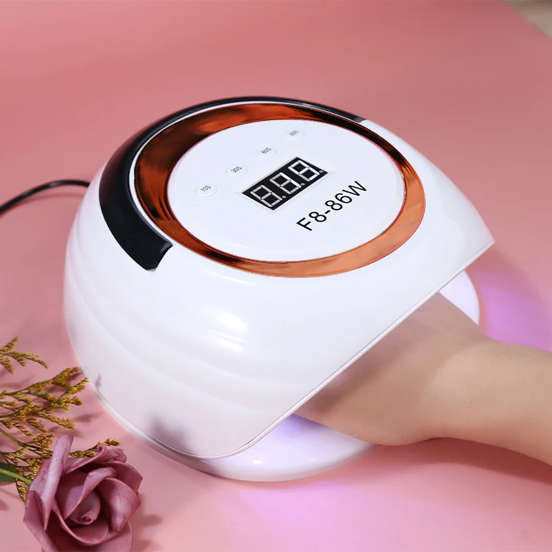 2021 New Arrival High Power 86W F8 Led UV Nail Lamp