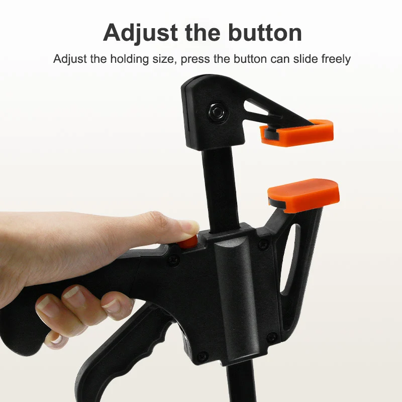 4 inch woodworking clamp adjustable plastic fixing clip for laminate compression power wooden board tool