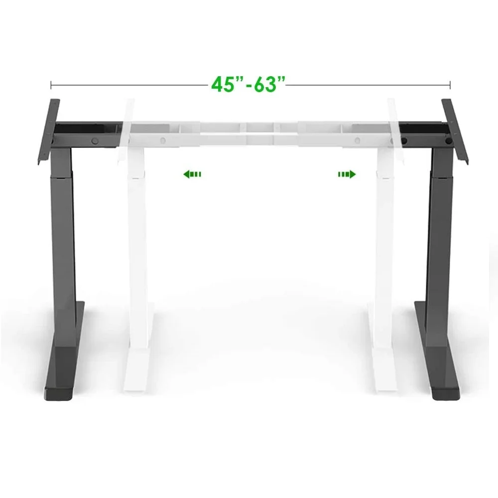 49Inch Height New Design Ergonomic Standing Table Two Motors Adjustable Electric Lift Desk Frame