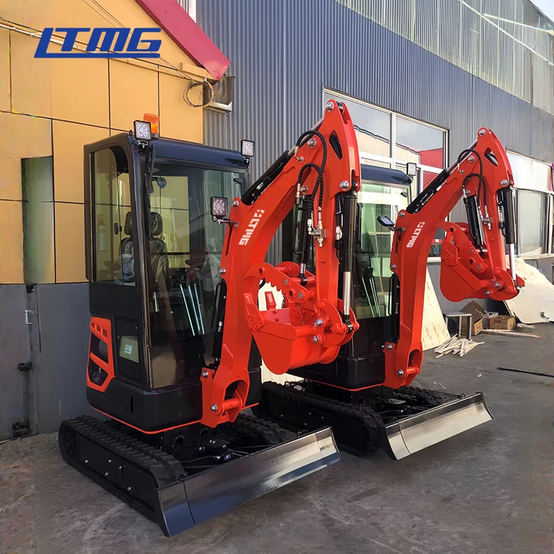 LTMG Chinese good 1.8t ton construction machine cralwer tracked excavator with kubota engine